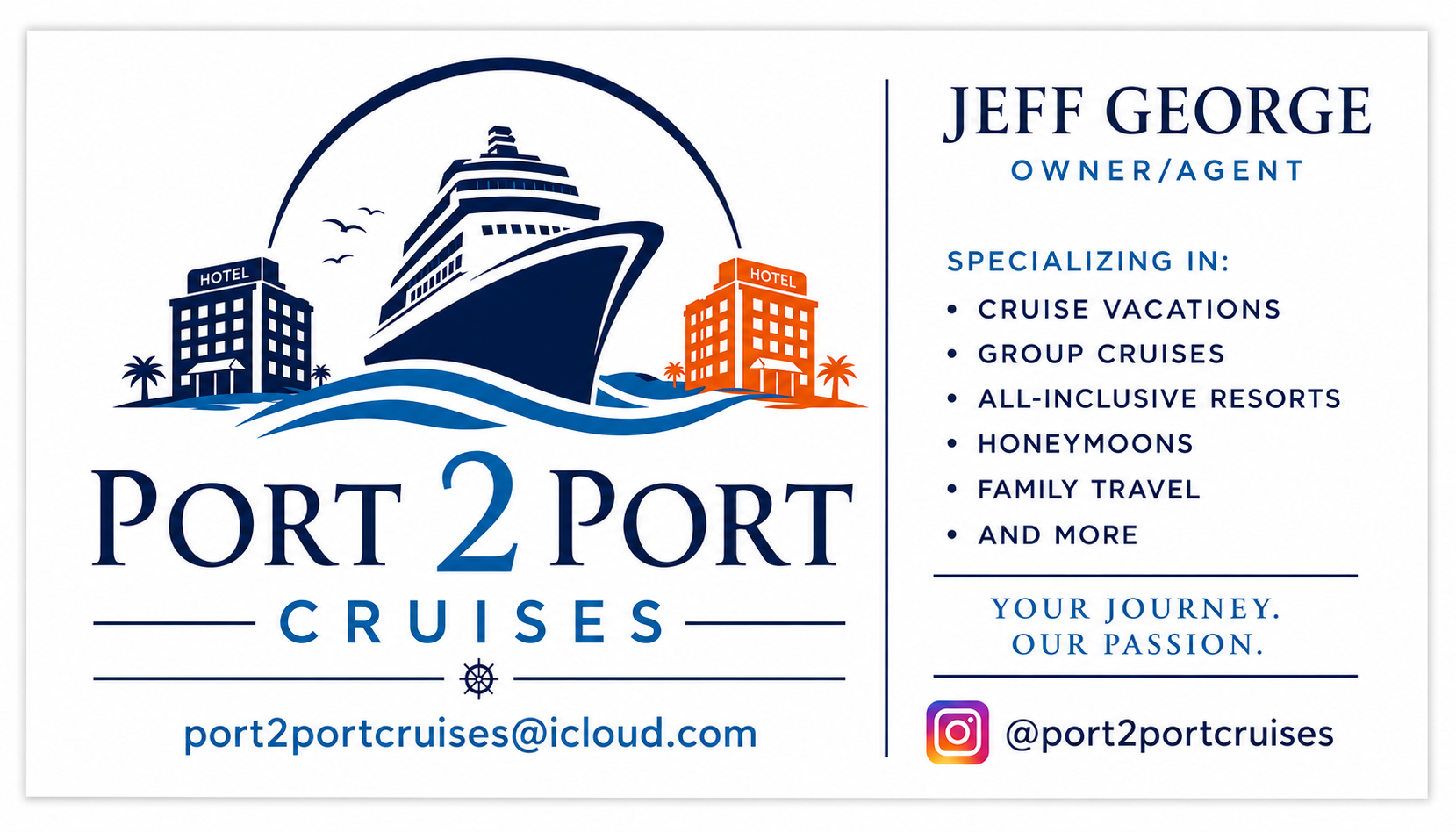 Port 2 Port Cruises logo